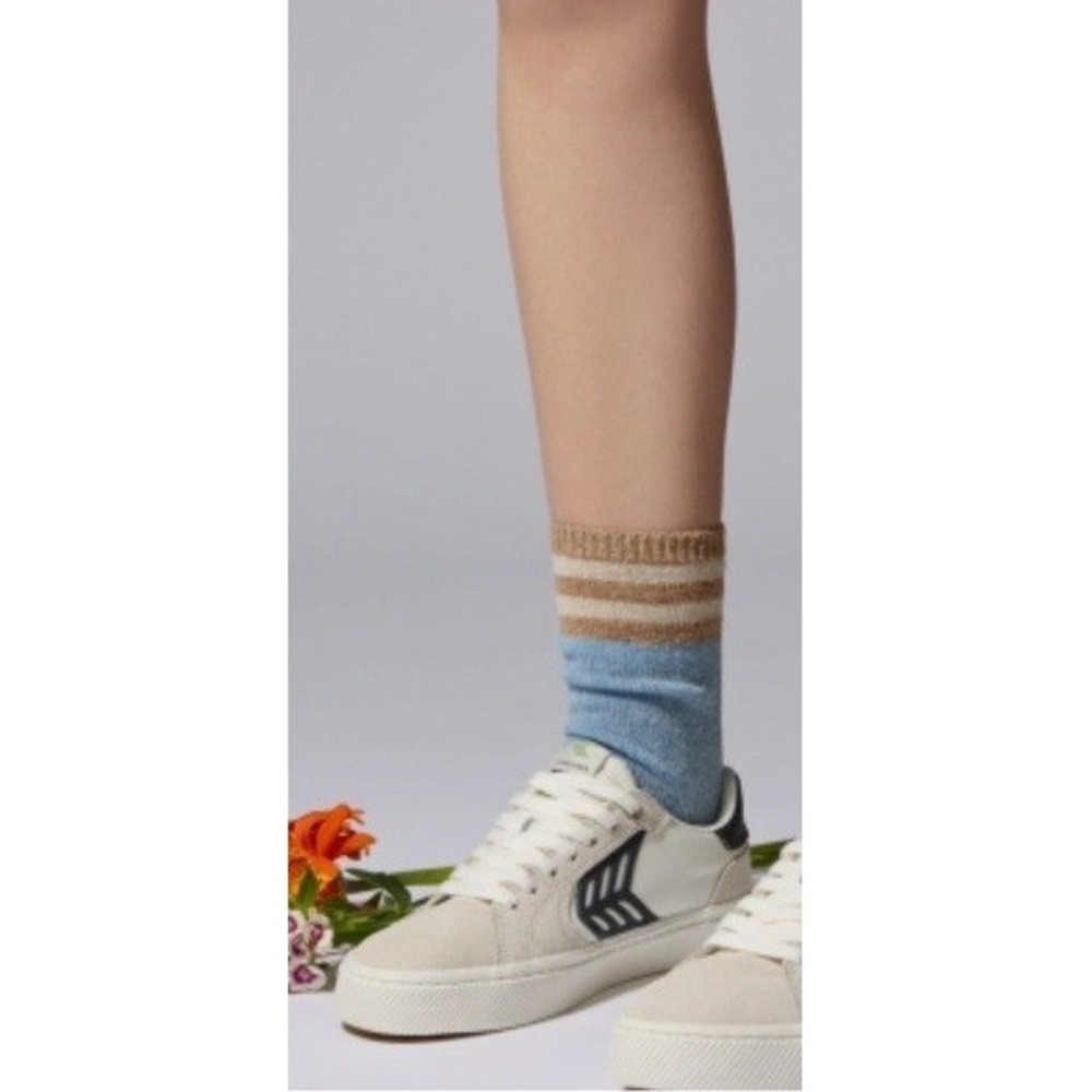 Cariuma Catiba Pro 2.0 Skate Shoes Off-White Black Gum Sole Womens 9